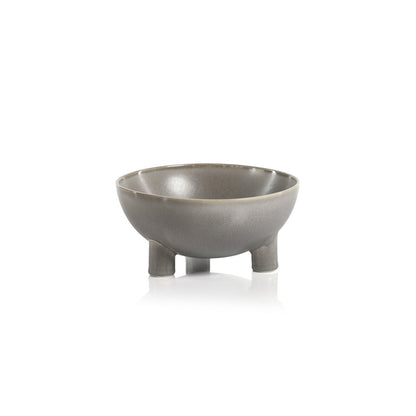Coba Glazed Footed Bowl - Decorative Bowls by Carlyle Avenue