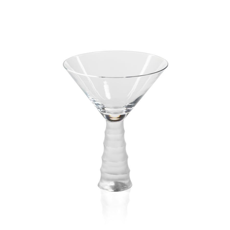 Sagano Bamboo Martini Glass - Set of 4 - Drinkware Sets by Carlyle Avenue