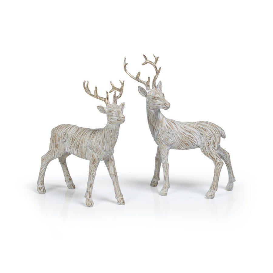 Decorative Reindeer Assortment - Set/2 -  by Carlyle Avenue