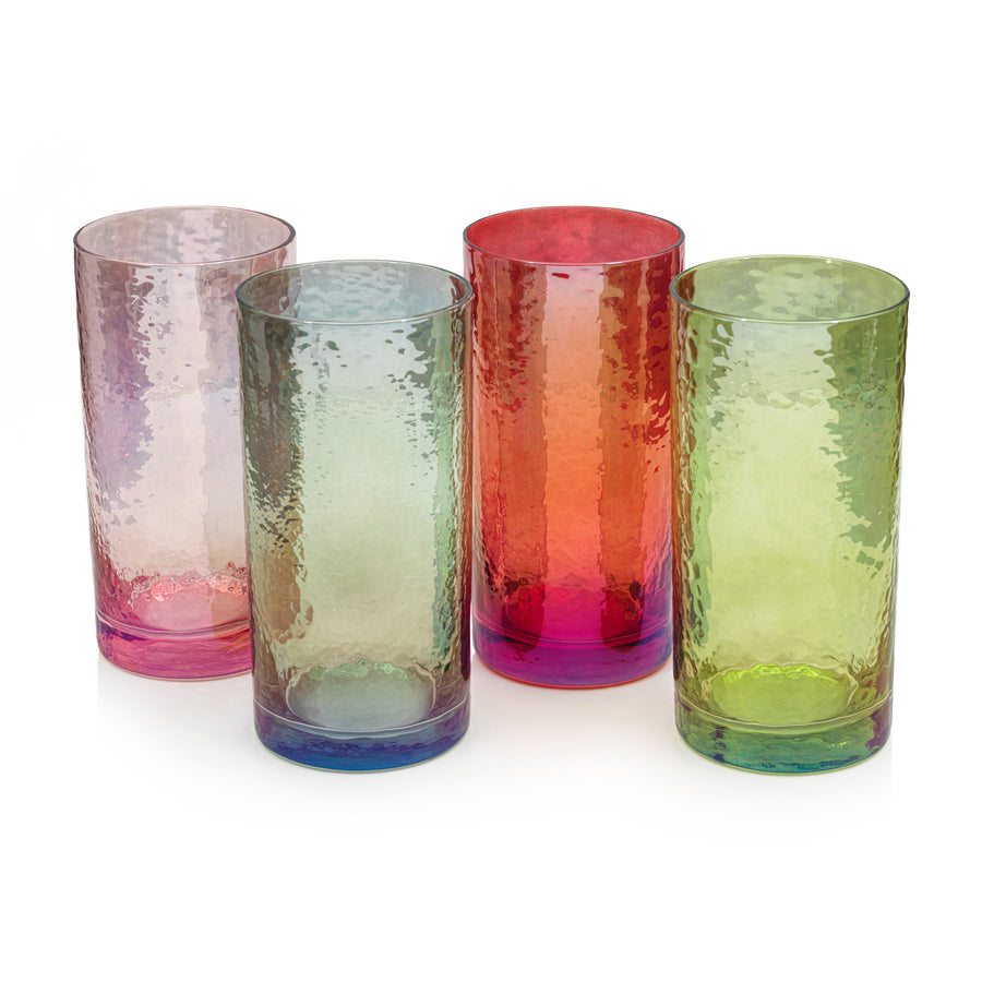 Aperitivo Hammered Highball Glass - Glassware by Carlyle Avenue