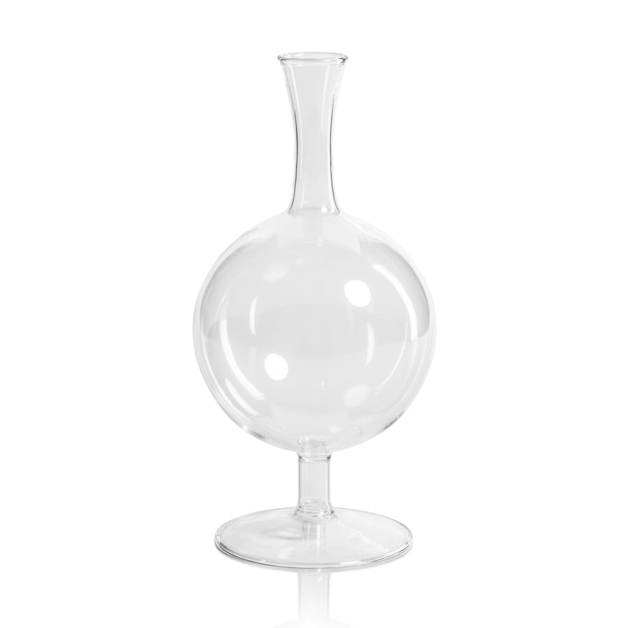 Lily Glass Footed Vases - Vases by Carlyle Avenue