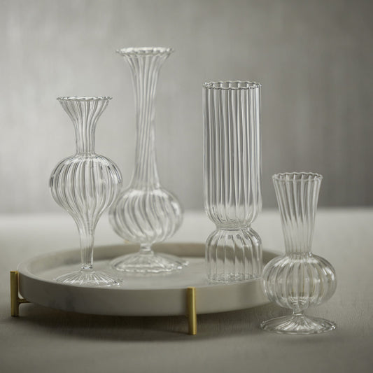 Glass Optic Vases - Vases by Carlyle Avenue