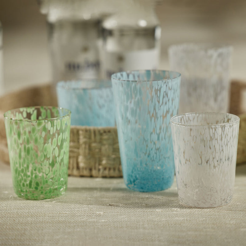 Gigi Speckled Glassware Collection - Set of 6 - Drinkware Sets by Carlyle Avenue