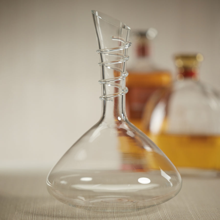 Bordeaux Handmade Glass Wine Decanter - Decanter by Carlyle Avenue