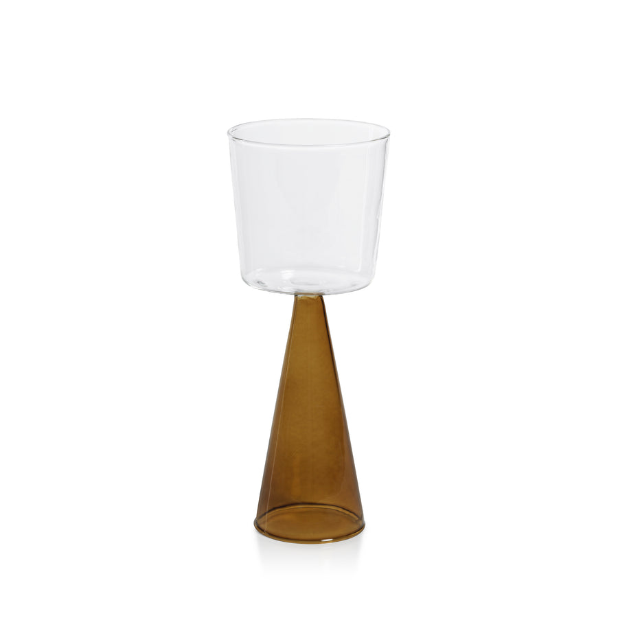 Veneto Glassware - Amber - Glassware by Carlyle Avenue