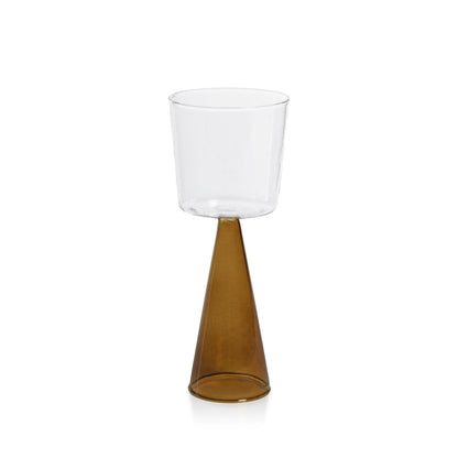 Veneto Glassware - Amber - Glassware by Carlyle Avenue