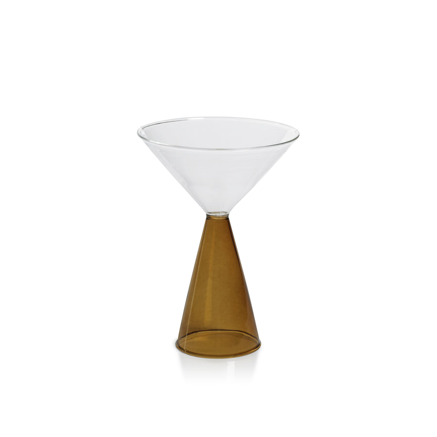 Veneto Glassware - Amber - Glassware by Carlyle Avenue