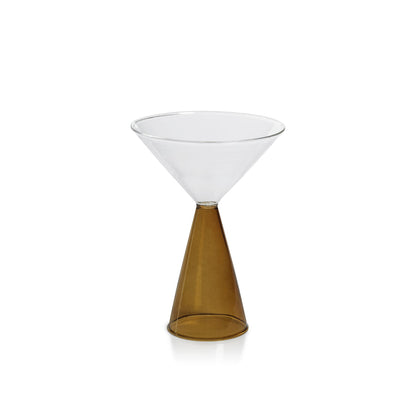 Veneto Glassware - Amber - Glassware by Carlyle Avenue