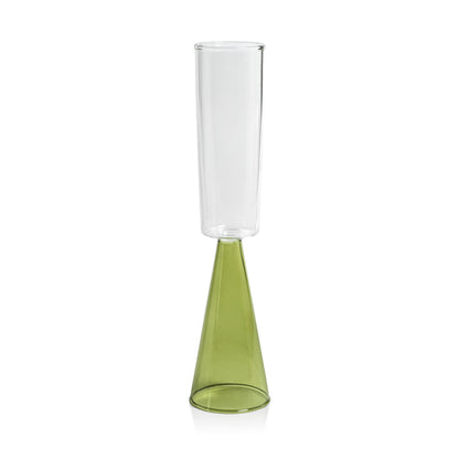 Veneto Glassware - Green - Glassware by Carlyle Avenue
