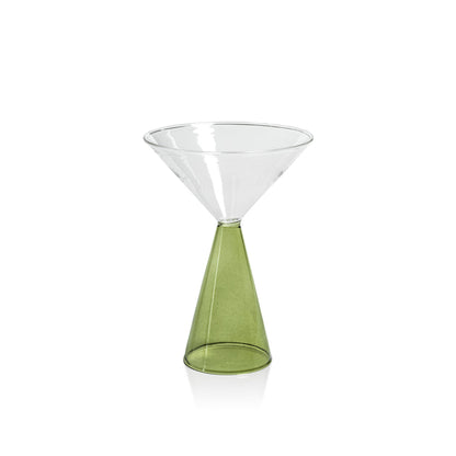 Veneto Glassware - Green - Glassware by Carlyle Avenue