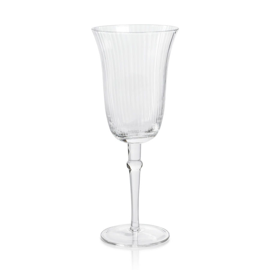 Julien Clear Optic Glassware Collection - Glassware by Carlyle Avenue