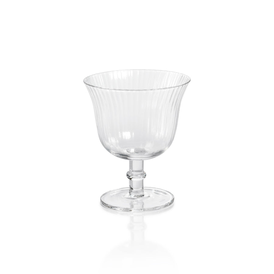 Julien Clear Optic Glassware Collection - Glassware by Carlyle Avenue