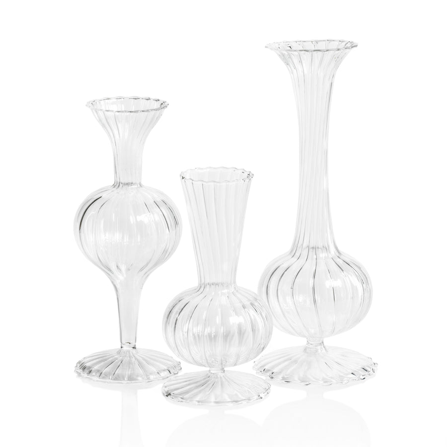 Glass Optic Vases - Vases by Carlyle Avenue