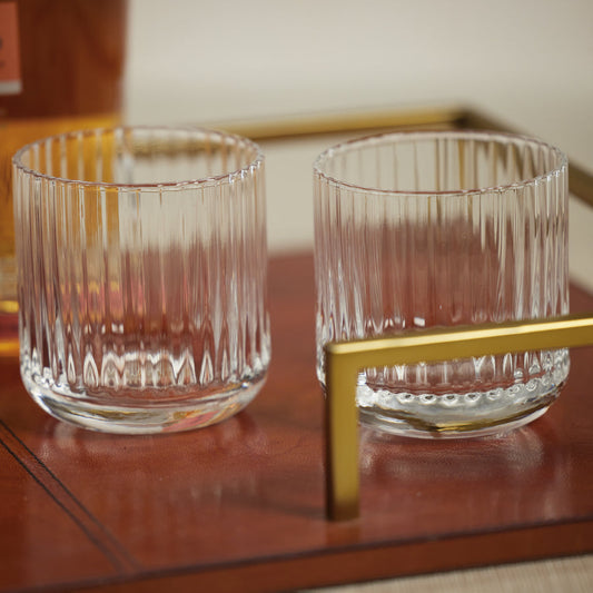 Savoy Double Old Fashioned Glass - Set of 4 - Drinkware Sets by Carlyle Avenue