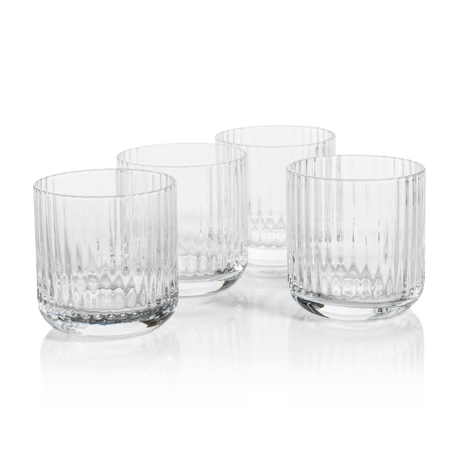 Savoy Double Old Fashioned Glass - Set of 4 - Drinkware Sets by Carlyle Avenue