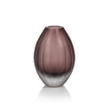 Milano Cut & Frosted Vase - Vases by Carlyle Avenue