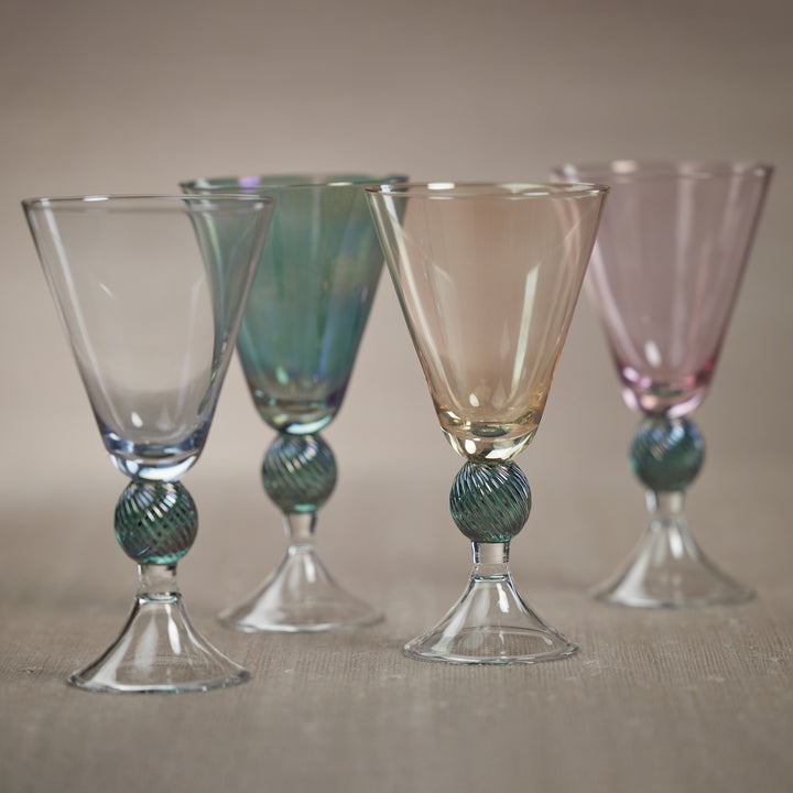 Cassis Vintage Stem Glass - Drinkware by Carlyle Avenue
