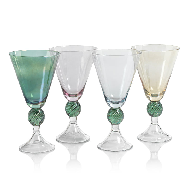 Cassis Vintage Stem Glass - Drinkware by Carlyle Avenue
