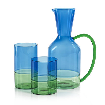 Riviera Two-Toned Glassware - Drinkware by Carlyle Avenue