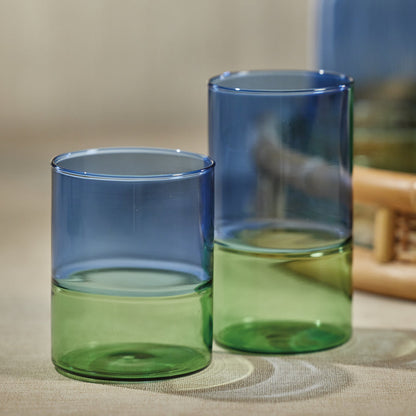 Riviera Two-Toned Glassware - Drinkware by Carlyle Avenue
