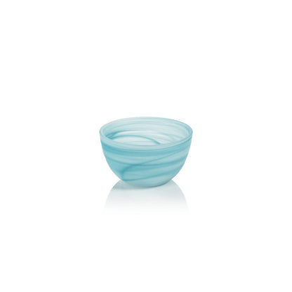 Azur Alabaster Glass Bowl - Bowls by Carlyle Avenue