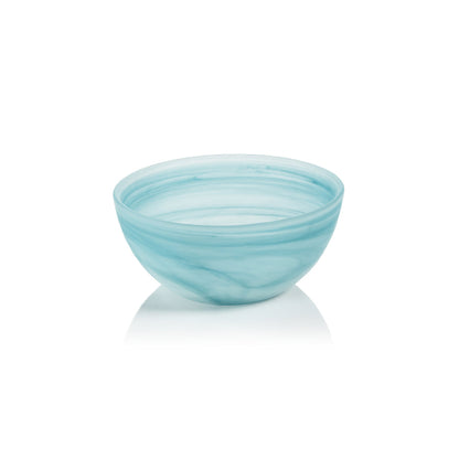 Azur Alabaster Glass Bowl - Bowls by Carlyle Avenue