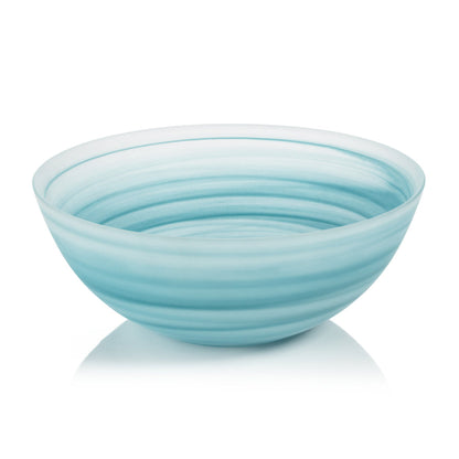 Azur Alabaster Glass Bowl - Bowls by Carlyle Avenue