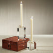 Beveled Cubic Crystal Taper Holder