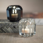 Celine Faceted Crystal Vase / Tealight Holder - Candle Holders by Carlyle Avenue