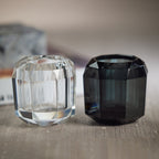 Celine Faceted Crystal Vase / Tealight Holder - Candle Holders by Carlyle Avenue