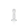 Louisa Crystal Glass Taper Holder - Taper Holder by Carlyle Avenue