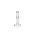 Louisa Crystal Glass Taper Holder - Taper Holder by Carlyle Avenue