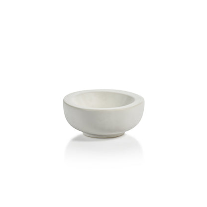 Soft Organic Shape Bowl - Matte White Ceramic - Bowls by Carlyle Avenue