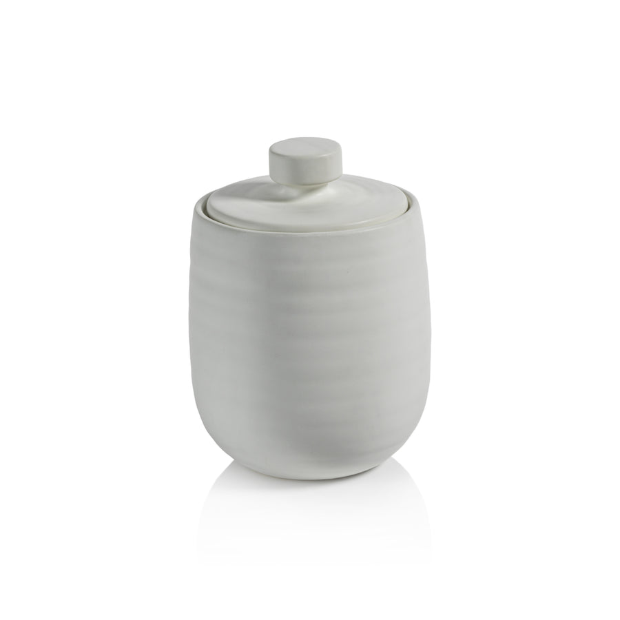 Arpège Lidded Jar - Jar by Carlyle Avenue