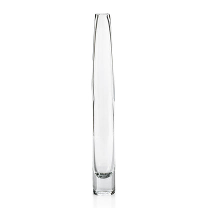 Tate Slim Glass Vase - Clear - Vases by Carlyle Avenue