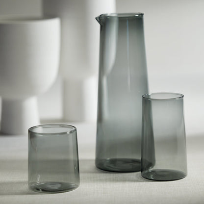 L'Avenue Glassware - Smoke - Drinkware by Carlyle Avenue