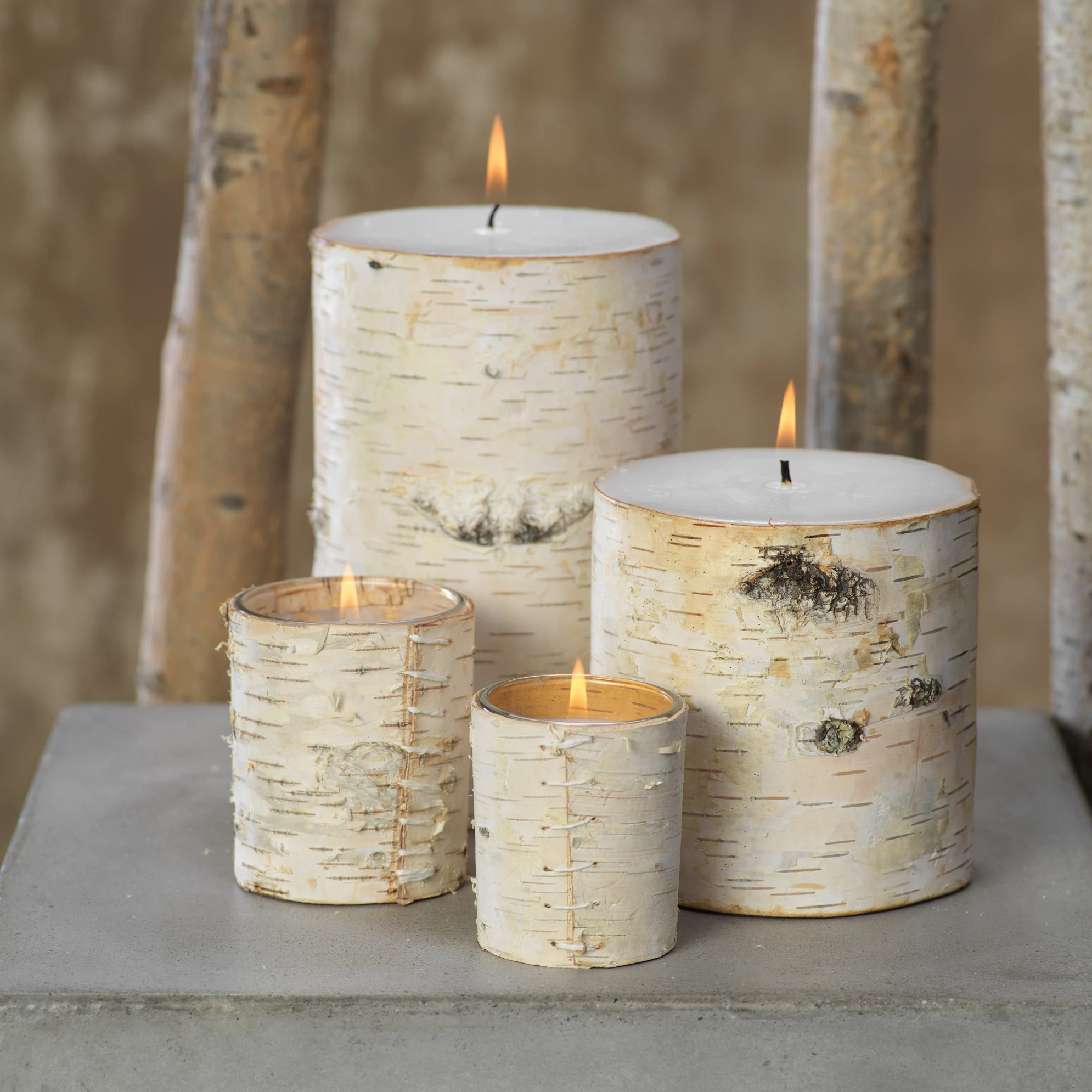 Birchwood Fragrance Free Candle - Candles by Carlyle Avenue