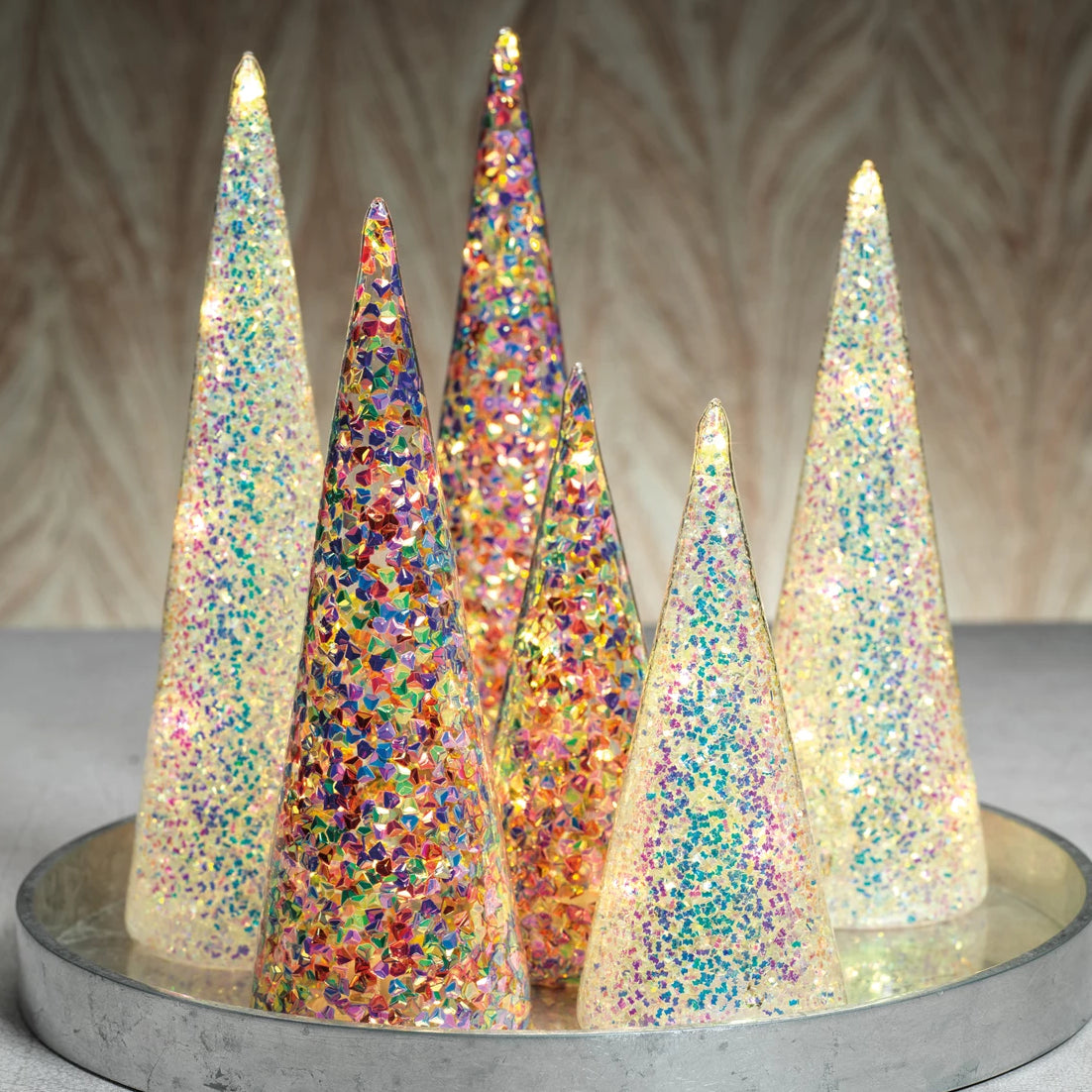 LED Sequin Tree - White - Christmas Trees by Carlyle Avenue