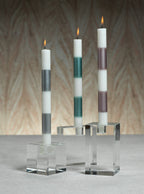 Modern & Festive Metallic Formal Taper Candles - Box of 6 - Candles by Carlyle Avenue
