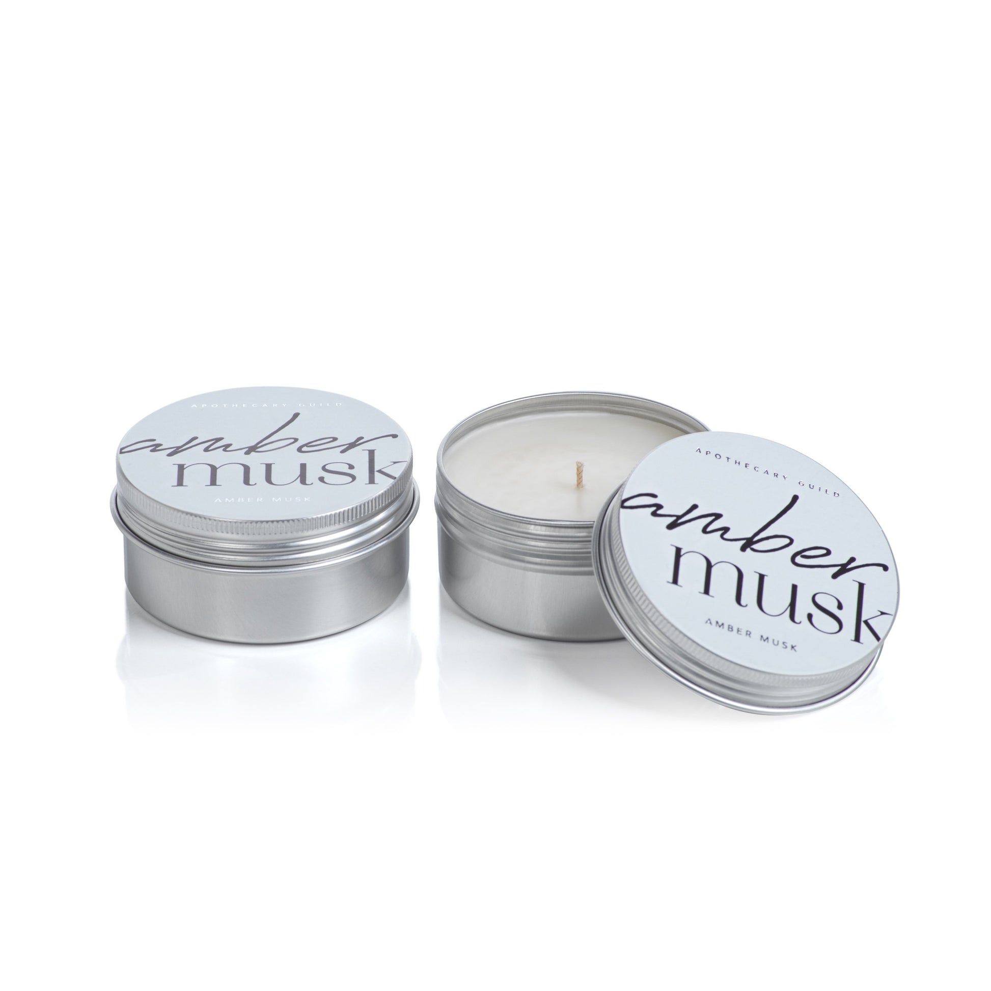 Apothecary Guild Scented Candle Tin - 20 Fragrances - CARLYLE AVENUE