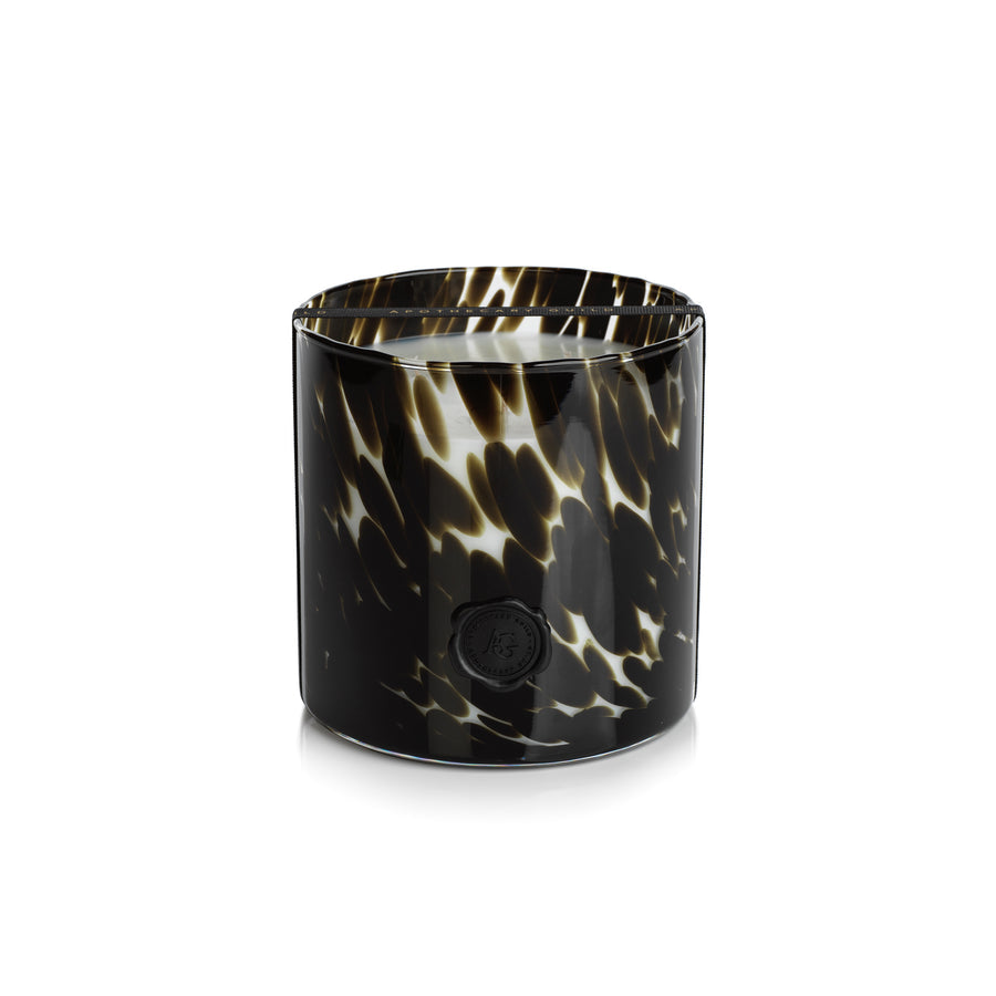 AG Opal Glass Candle - Black - Candles by Carlyle Avenue