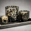 AG Opal Glass Candle - Black - Fig Vetiver