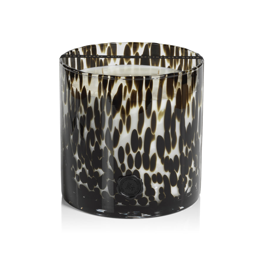 AG Opal Glass Candle - Black - Candles by Carlyle Avenue