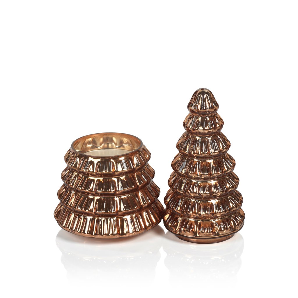 Christmas Tree Candle - Dark Gold - Candles by Carlyle Avenue