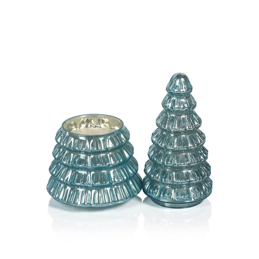 Christmas Tree Candle - Blue - Candles by Carlyle Avenue