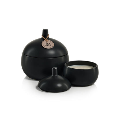 Bodega Ceramic Candle - Black - Candles by Carlyle Avenue