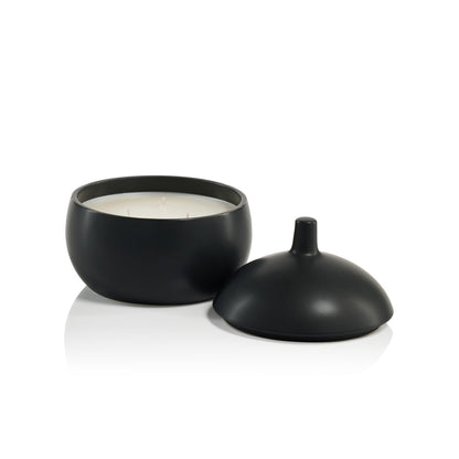 Bodega Ceramic Candle - Black - Candles by Carlyle Avenue