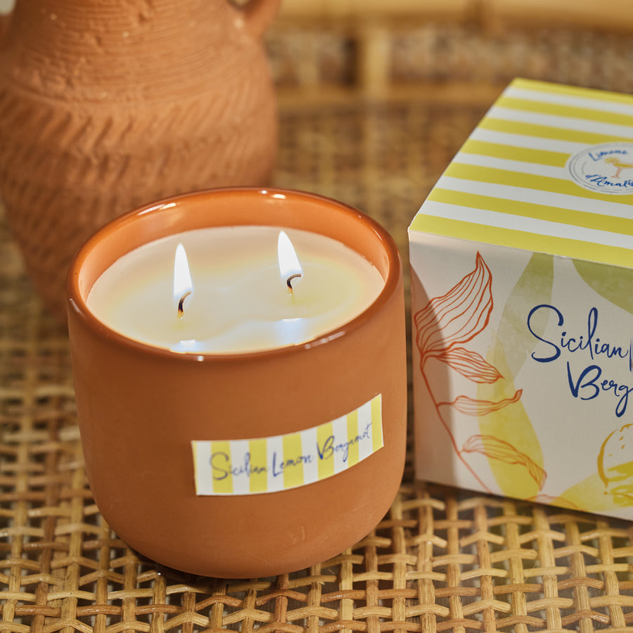 Limone Costa d'Amalfi Candle - Two-Wick - Candles by Carlyle Avenue