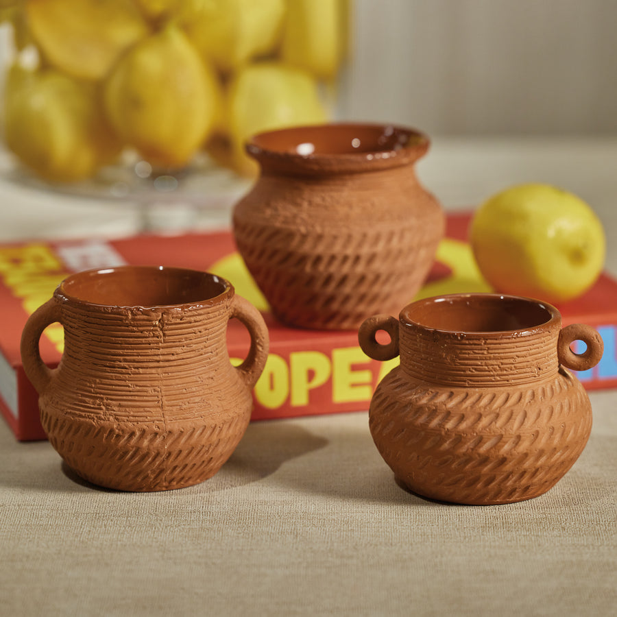 Terracotta Scented Candle Pot - Candles by Carlyle Avenue