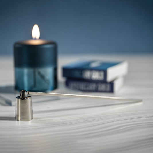Nickel Brass Candle Snuffer - Candle Snuffer by Carlyle Avenue